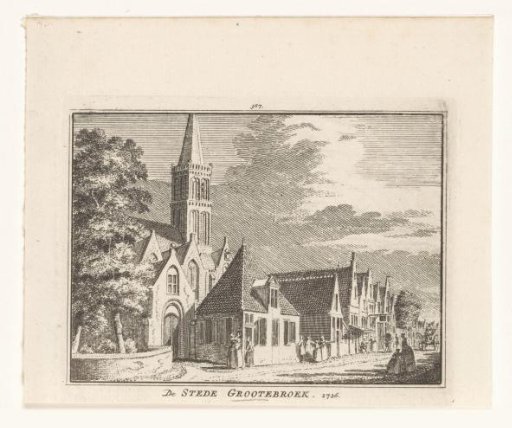 View of the Village of Grootebroek, 1726