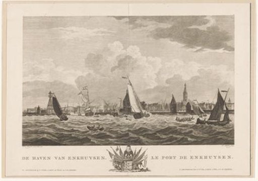 View of the Harbor of Enkhuizen