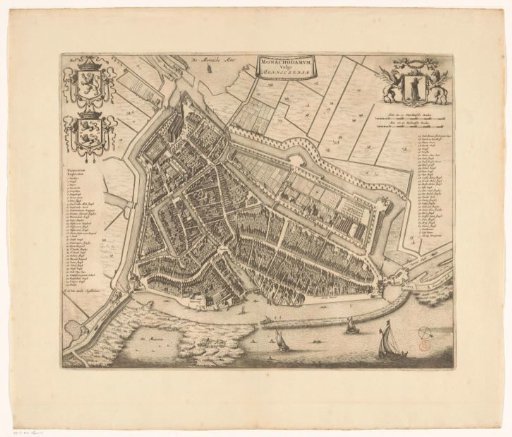 Plattegrond van Monnickendam