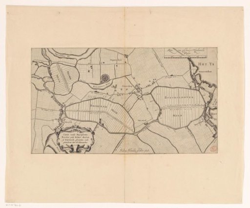 Map of the Buiksloter-, Broeker- and Belmermeerpolder