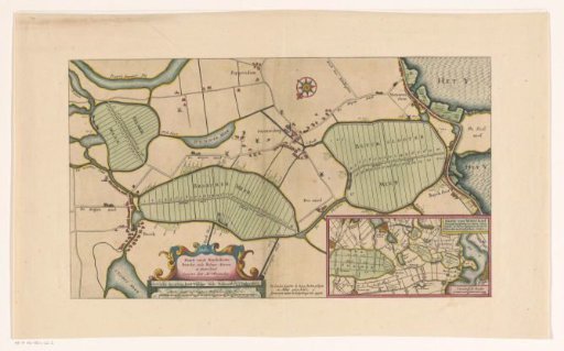 Map of the Buiksloter-, Broeker- and Belmermeerpolder