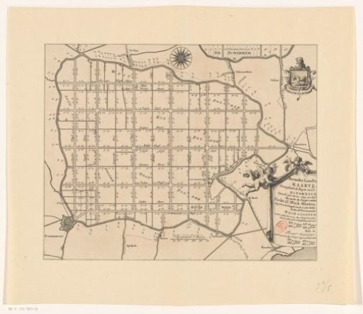 Map of the Beemster