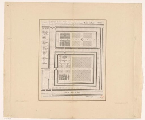 Map of the Country Estate Vredenburg in the Beemster