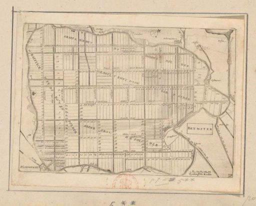 Map of the Beemster