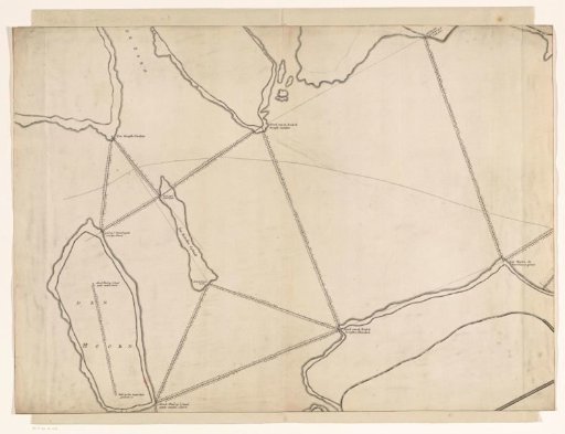 Map of the IJ, 1674 (left part)