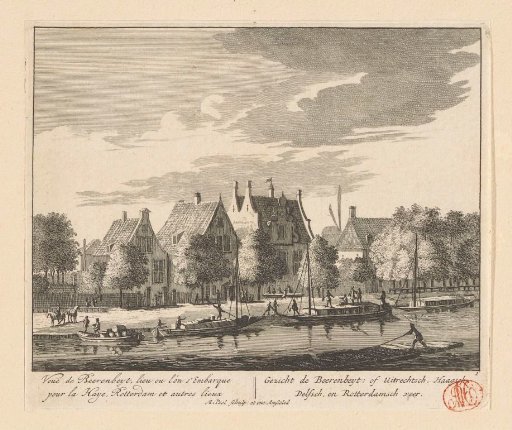 View of the Amstel at the inn De Beerebijt