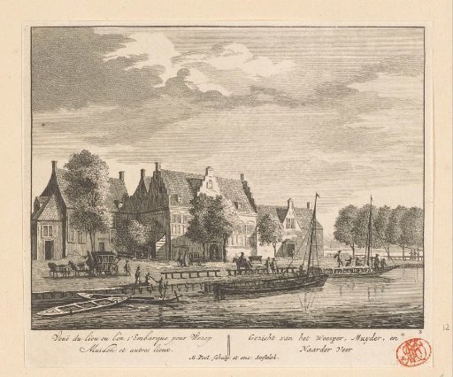View of the Amstel at the inn De IJsbreker
