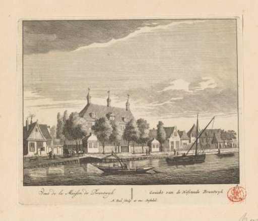 View of the Amstel at the estate Brandwijk