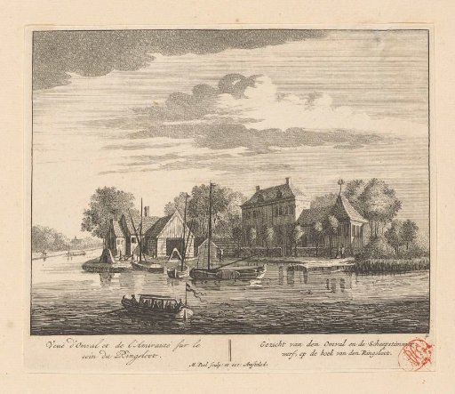 View of the Amstel at Huis De Omval