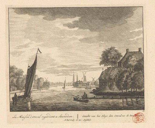 View of the Amstel at Huis De Omval