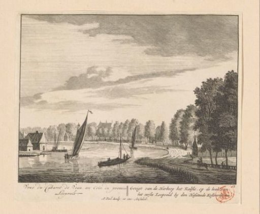View of the Amstel at the inn Het Kalfje