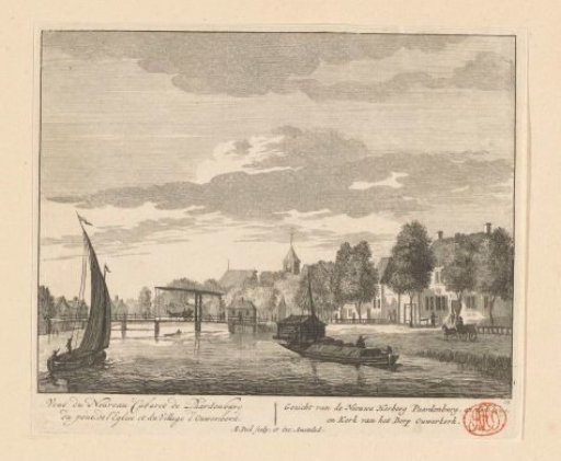 View of the Amstel at the inn Paardenburg
