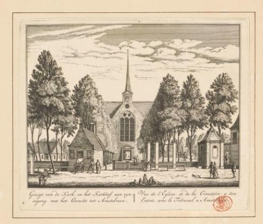View of the Church in Amstelveen