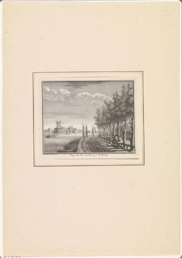 View of the Amstel at the inn Het Molentje