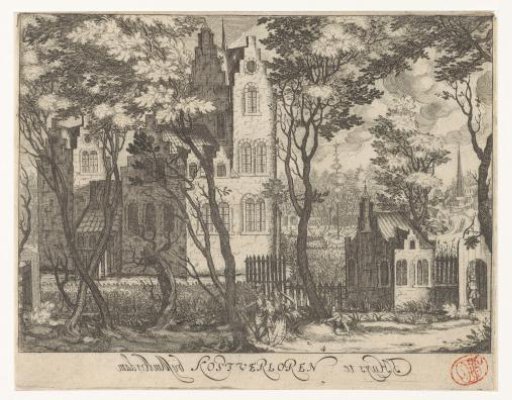 View of Huis Kostverloren near Amsterdam