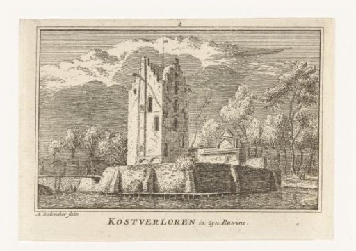 View of Huis Kostverloren, 1650