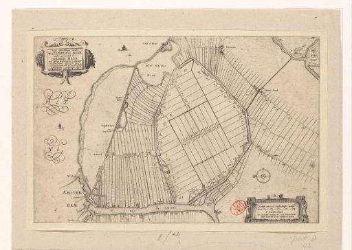 Map of the Diemermeerpolder