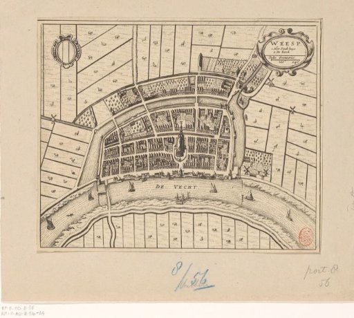 Map of Weesp