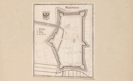 Fortress plan of Naarden
