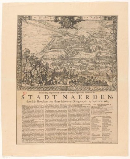 Siege and capture of Naarden by the Prince of Orange, 1673