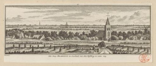 View of Blaricum, 1743