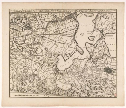 Map of the Bailiwick of Kennemerland