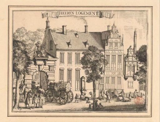 View of the Gentlemen's Lodging in Haarlem