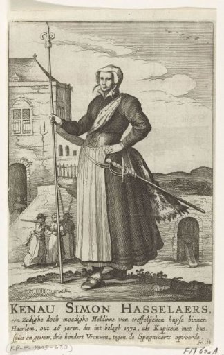 Kenau Simonsdochter Hasselaer, 1573