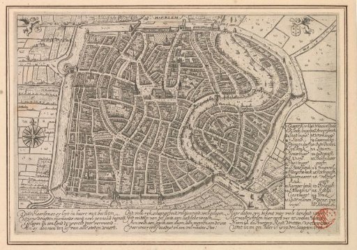 Map of Haarlem