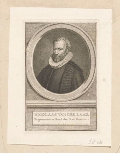 Portrait of Nikolaas van der Laan
