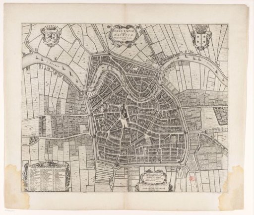 Map of Haarlem