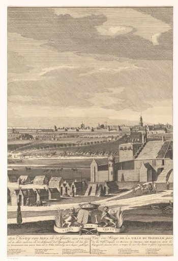 Siege of Haarlem, 1572-1573 (middle sheet)