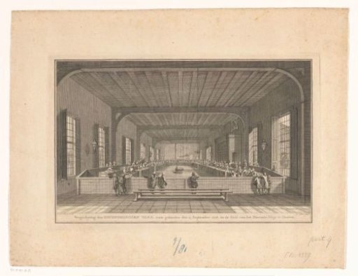 First Meeting of the Oeconomical Branch at Haarlem, 1778