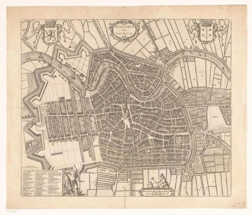 Map of Haarlem