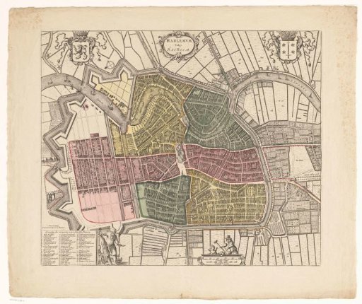 Map of Haarlem