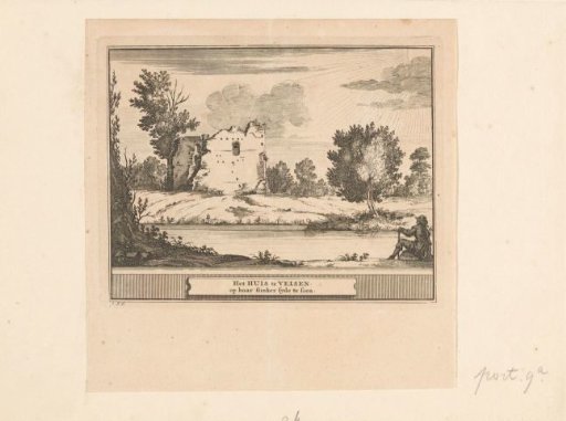 View of the Ruins of Huis te Velsen