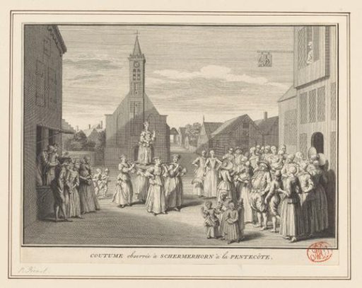 Whitsun celebration at Schermerhorn