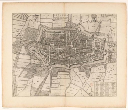 Map of Alkmaar