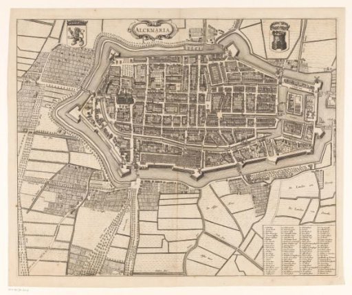 Map of Alkmaar