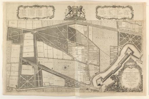 Plan of the Alkmaarder Hout