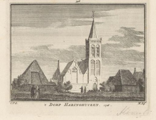 View of Haringhuizen, 1726