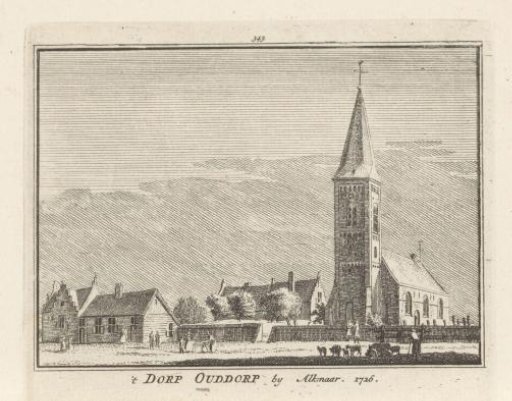 View of Oudorp, 1726
