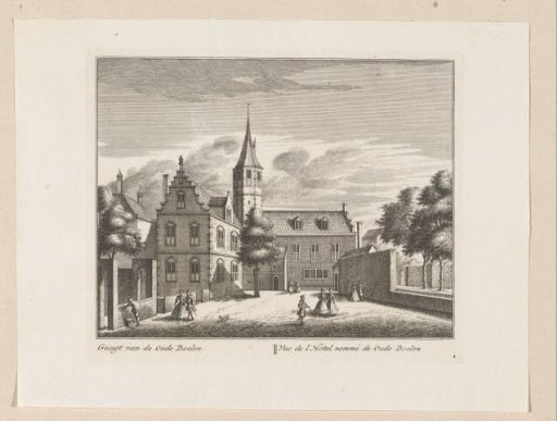 View of the Old Doelen in Alkmaar