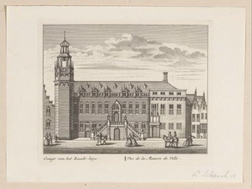 View of the Town Hall of Alkmaar