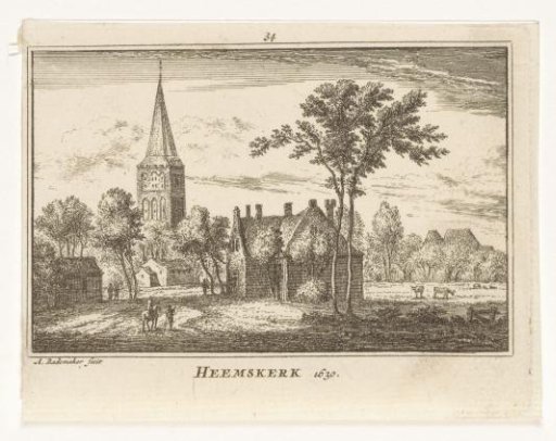 View of Heemskerk, 1630