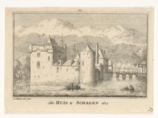 View of Huis te Schagen, 1612