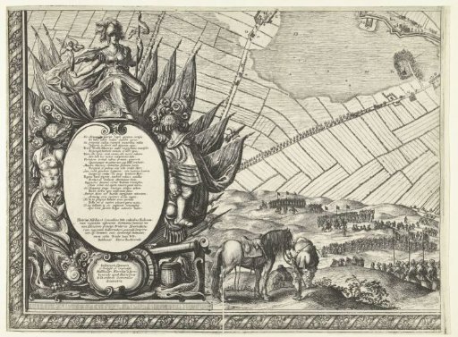 Siege of Breda (bottom left panel), 1637