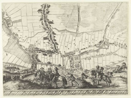 Siege of Breda (bottom center panel), 1637