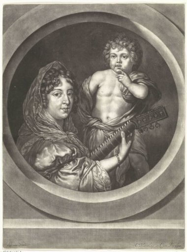 Lute Player and Child