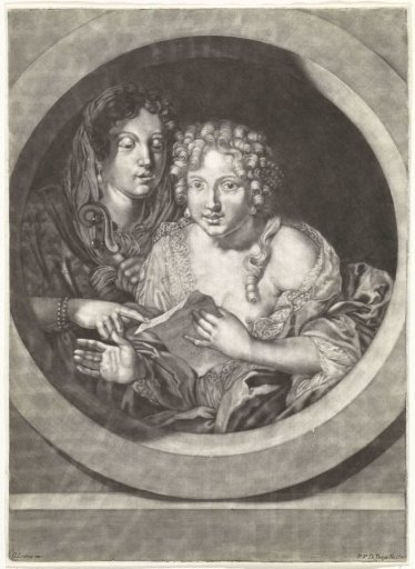 Two women playing music